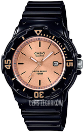 Casio Quartz Różowe złoto/Żywica z tworzywa sztucznego Ø34.2 mm LRW-200H-9E2VEF