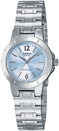 Casio Casio Collection Niebieski/Stal Ø24 mm LTP-1177PA-2AEG