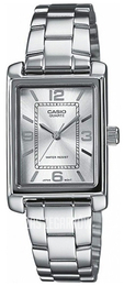 Casio Collection Srebrny/Stal 32x21 mm LTP-1234D-7AEF