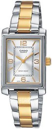 Casio Collection Srebrny/Stal w odcieniu złota LTP-1234PSG-7AEG