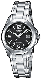Casio Collection Czarny/Stal Ø28 mm LTP-1259D-1AEF