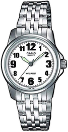 Casio Quartz Biały/Stal Ø28.05 mm LTP-1260PD-7BEF