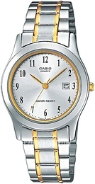 Casio Srebrny/Stal w odcieniu złota Ø30 mm LTP-1264PG-7B