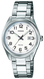 Casio Collection Biały/Stal Ø30.2 mm LTP-1302PD-7BVEF