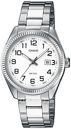 Casio Collection Biały/Stal Ø34 mm LTP-1302PD-7BVEG