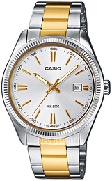 Casio Collection Srebrny/Stal w odcieniu złota Ø30.2 mm LTP-1302PSG-7AVEF