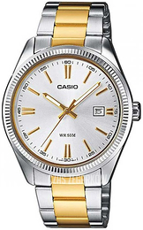 Casio Collection Srebrny/Stal w odcieniu złota Ø30 mm LTP-1302PSG-7AVEG