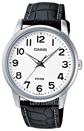 Casio Collection Biały/Skóra Ø35.5 mm LTP-1303PL-7BVEF