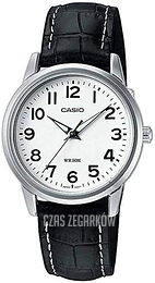 Casio Collection Biały/Skóra Ø30 mm LTP-1303PL-7BVEG