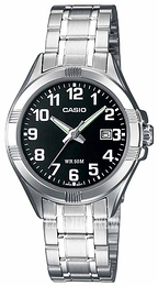 Casio Collection Czarny/Stal Ø31.2 mm LTP-1308PD-1BVEF