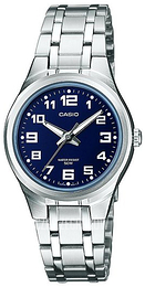 Casio Collection Niebieski/Stal Ø28 mm LTP-1310D-2BVEF