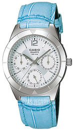 Casio Collection Srebrny/Skóra Ø31 mm LTP-2069L-7A2VEF