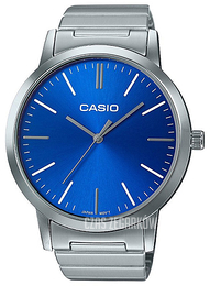 Casio Collection Niebieski/Stal Ø40 mm LTP-E118D-2AEF