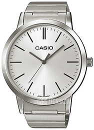 Casio Collection Srebrny/Stal Ø48 mm LTP-E118D-7AEF