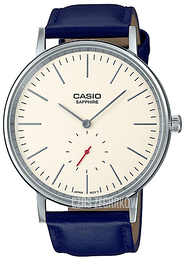 Casio Collection Biały/Skóra Ø40 mm LTP-E148L-7AEF