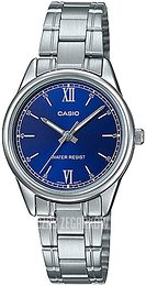 Casio Collection Niebieski/Stal Ø28 mm LTP-V005D-2B2