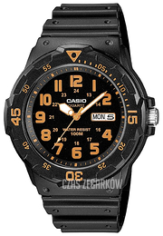 Casio Collection Czarny/Żywica z tworzywa sztucznego Ø44.6 mm MRW-200H-4BVEF