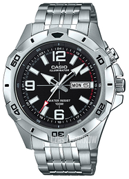 Casio Collection Czarny/Stal Ø46 mm MTD-1082D-1AVEF