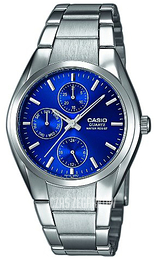 Casio Collection Niebieski/Stal Ø36 mm MTP-1191A-2AEF