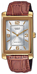 Casio Collection Srebrny/Skóra MTP-1234PGL-7A