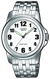Casio Collection Biały/Stal Ø46 mm MTP-1260PD-7BEF