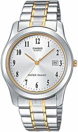 Casio Srebrny/Stal w odcieniu złota Ø37 mm MTP-1264PG-7BEF