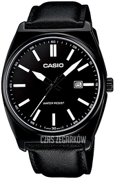 Casio Casio Collection Czarny/Skóra Ø41 mm MTP-1343L-1B1EF