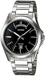 Casio Classic Czarny/Stal Ø40 mm MTP-1370D-1A1VDF