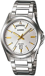 Casio Classic Srebrny/Stal Ø40 mm MTP-1370D-7A2VDF