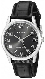 Casio Classic Czarny/Skóra Ø38 mm MTP-V001L-1BUDF