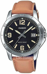 Casio Classic Czarny/Skóra Ø41 mm MTP-V004L-1B2UDF
