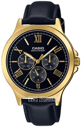 Casio Classic Czarny/Skóra Ø41.5 mm MTP-V300GL-1AUDF