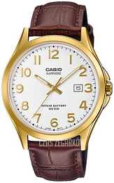 Casio Collection Biały/Skóra Ø41.3 mm MTS-100GL-7AVEF