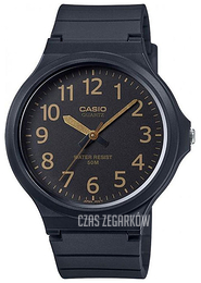 Casio Collection Czarny/Żywica z tworzywa sztucznego Ø44 mm MW-240-1B2VEF