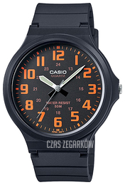 Casio Collection Czarny/Żywica z tworzywa sztucznego Ø44 mm MW-240-4BVEF