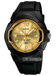 Casio Collection Żółte złoto/Żywica z tworzywa sztucznego Ø41.5 mm MW600F-9AV