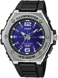 Casio Niebieski/Żywica z tworzywa sztucznego Ø50.6 mm MWA-100H-2AVEF