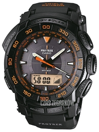 Casio Pro Trek Czarny/Żywica z tworzywa sztucznego Ø49.3 mm PRG-550-1A4ER