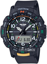Casio Czarny/Żywica z tworzywa sztucznego Ø50.9 mm PRT-B50-1ER