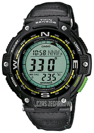 Casio Sport Ekran LCD/Skóra Ø48 mm SGW-100B-3A2