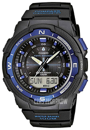 Casio Sport Czarny/Żywica z tworzywa sztucznego Ø47 mm SGW-500H-2B