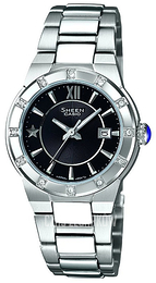 Casio Sheen Czarny/Stal Ø29 mm SHE-4500D-1AEF