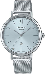 Casio Sheen Niebieski/Stal Ø34 mm SHE-4539SM-2AUER