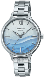 Casio Sheen Wielokolorowy/Stal Ø32.2 mm SHE-4550D-2AUER