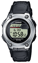 Casio Collection Ekran LCD/Tkanina Ø36.5 mm W-211B-1AVES