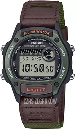 Casio Timeless Collection Ekran LCD/Tkanina Ø36.6 mm W-220HF-3AVEF