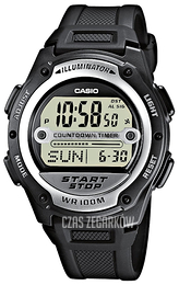 Casio Collection Ekran LCD/Żywica z tworzywa sztucznego Ø43 mm W-756-1AVEF