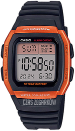 Casio Collection Ekran LCD/Żywica z tworzywa sztucznego W-96H-4A2VEF