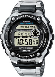 Casio Wave Ceptor Ekran LCD/Stal Ø47.7 mm WV-200RD-1AEF