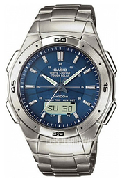 Casio Radio Controlled Niebieski/Stal Ø42.3 mm WVA-470TDE-2AVEF